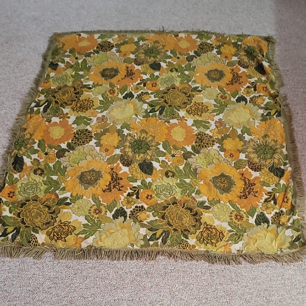 Vintage Floral Home Bedding Throw Blanket